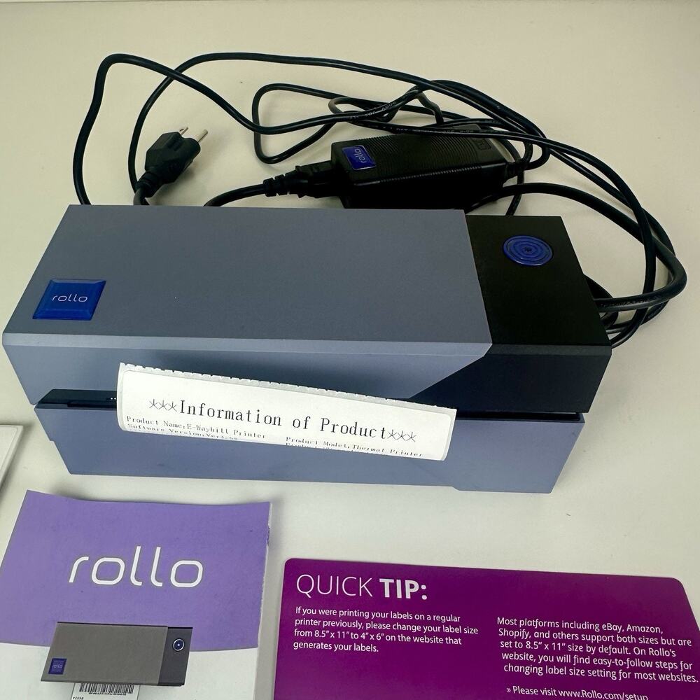 Authentic Rollo Label Printer – Commercial Grade Direct Thermal High Speed - Picture 2 of 7